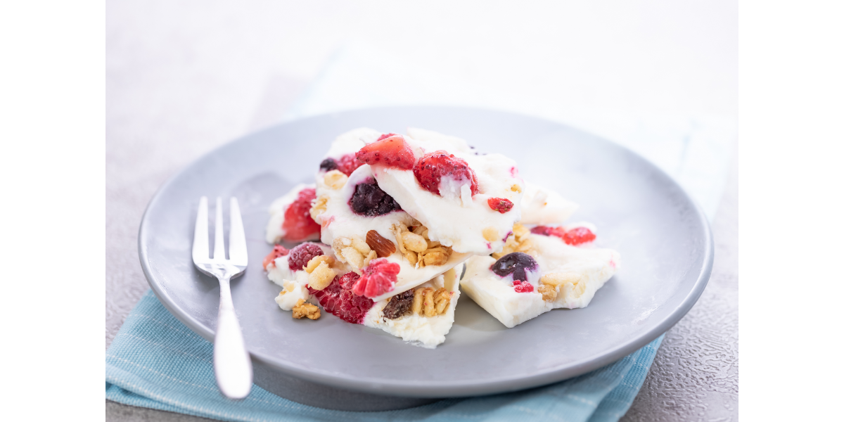 Frozen Yoghurt Bark